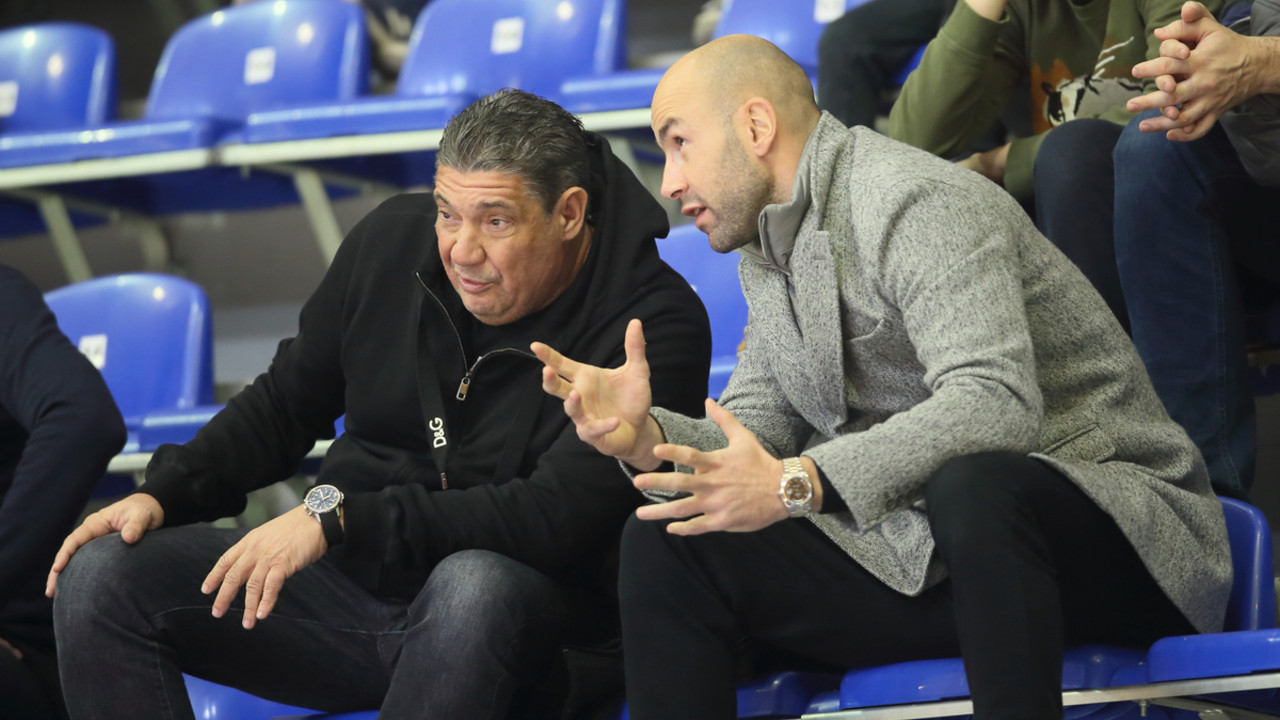 Miško Ražnatović i Vasilis Spanulis