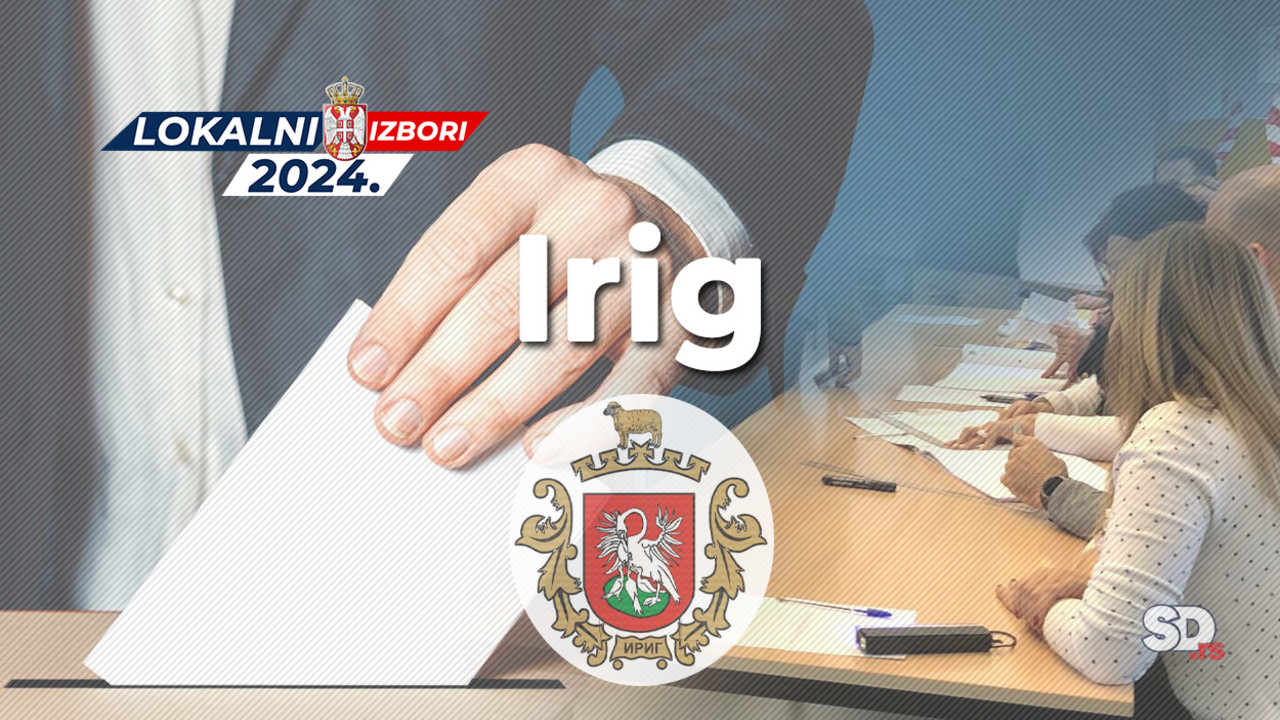Rezultati izbora u Irigu