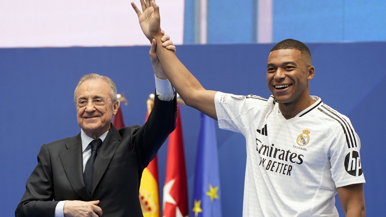 Florentino Perez i Kilijan Mbape