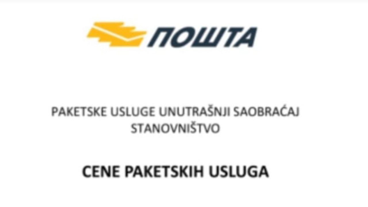 Poštanske usluge