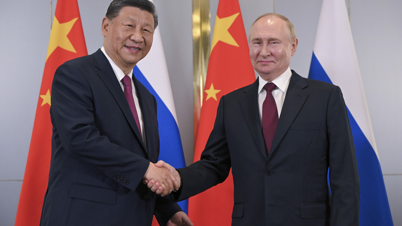 Si Đinping i Vladimir Putin