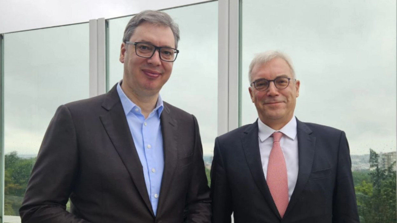 Aleksandar Vučić i Aleksandar Gruško