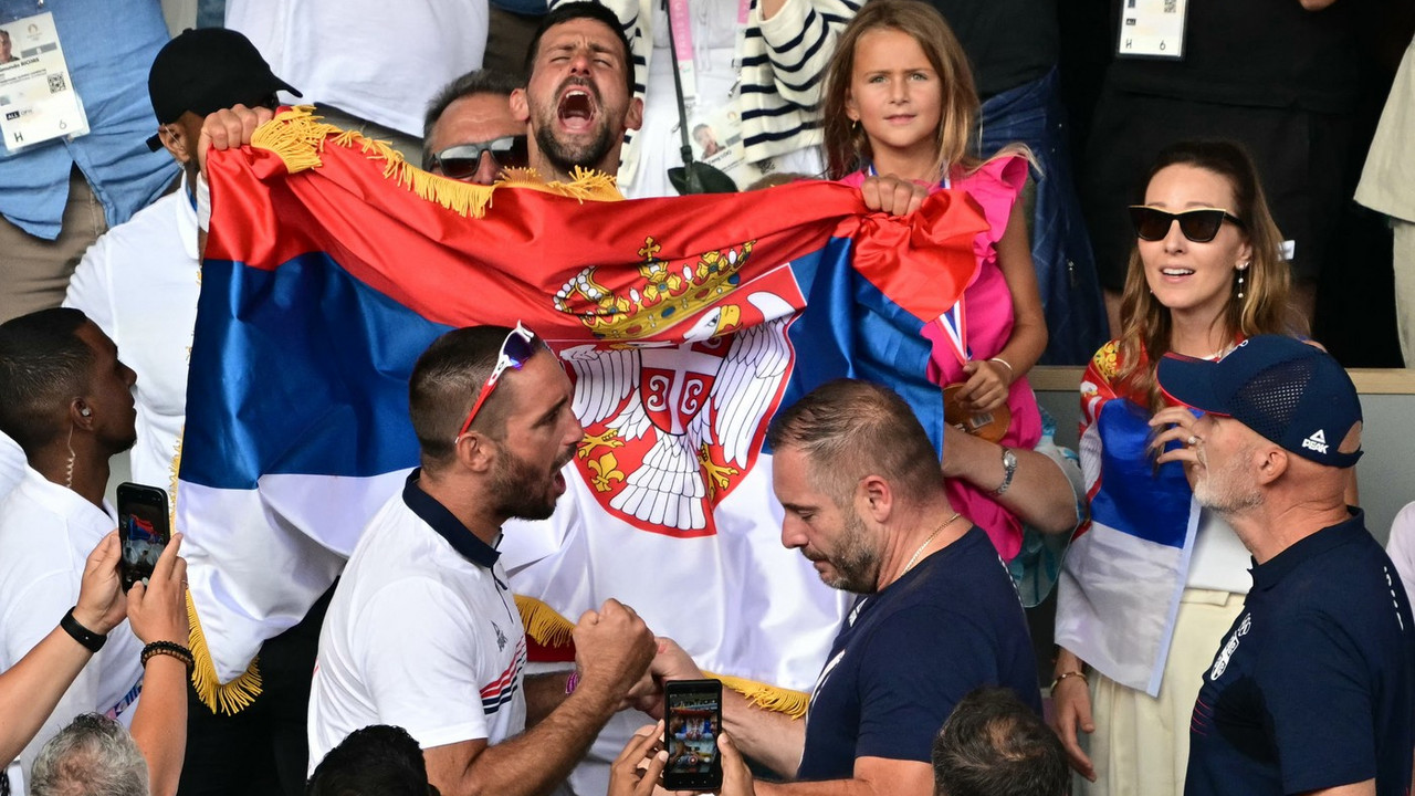 Novak Đoković sa porodicom