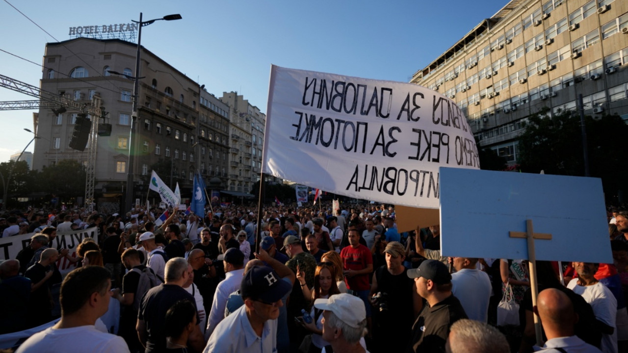 Protest u Beogradu