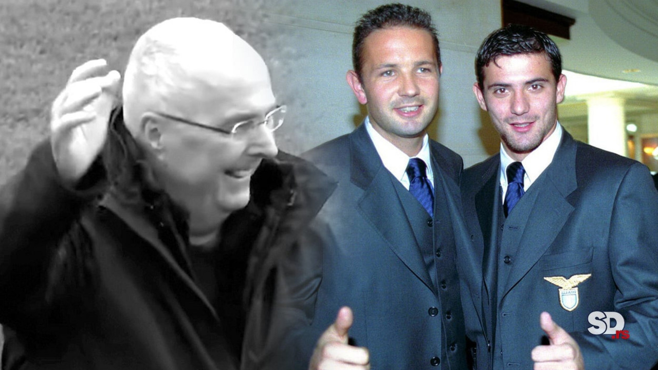 Sven-Goran Erikson, Siniša Mihajlović i Dejan Stanković 
