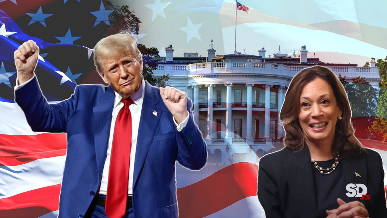 Donald Tramp i Kamala Haris