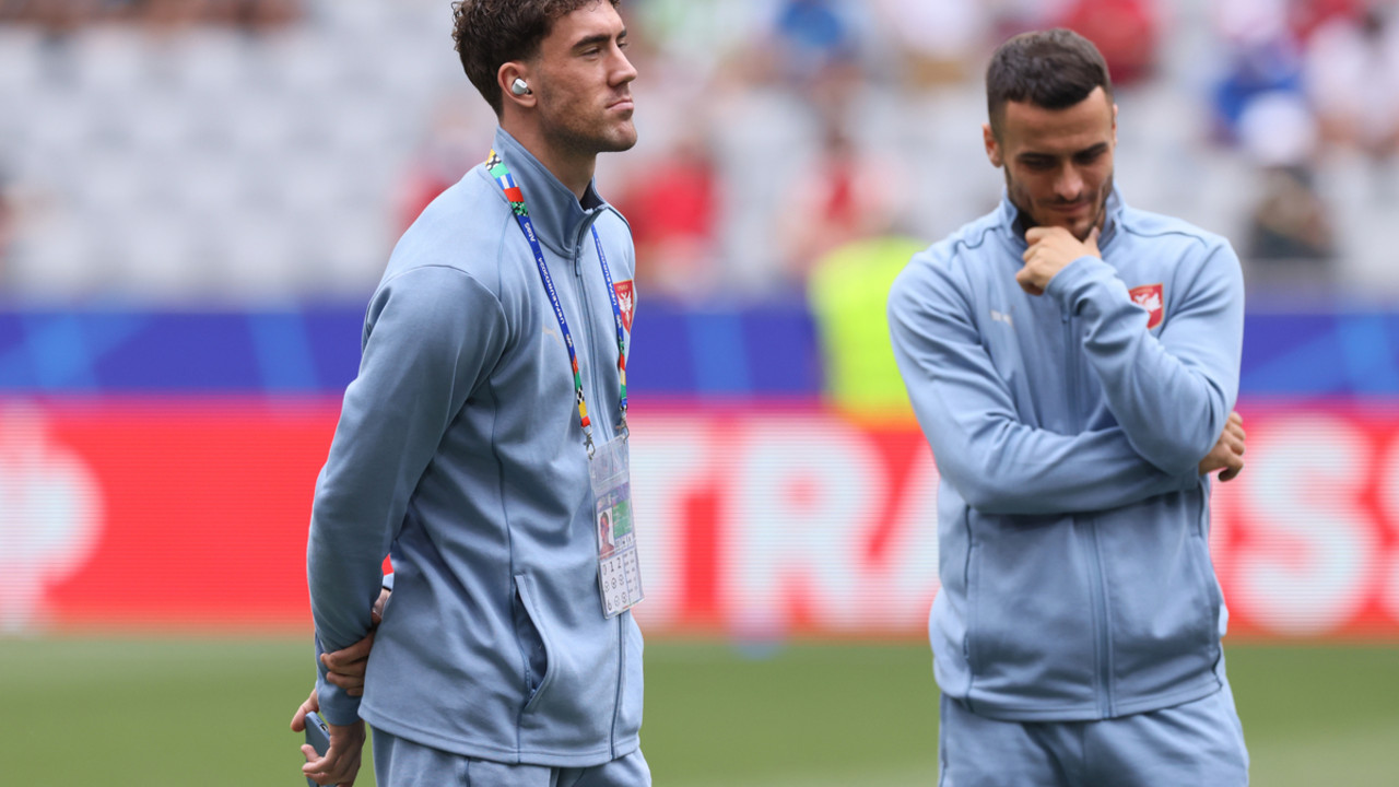 Dušan Vlahović i Filip Kostić