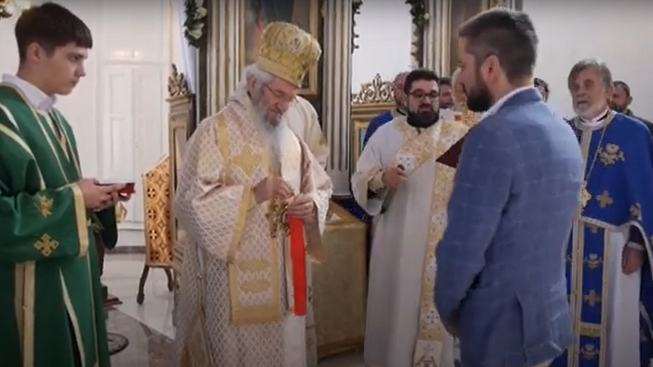 Aleksandar Senić odlikovan ordenom Svetog Save