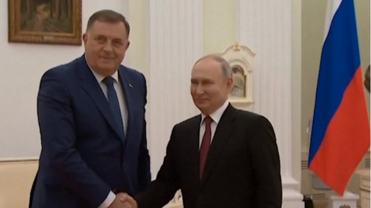 Milorad Dodik i Vladimir Putin