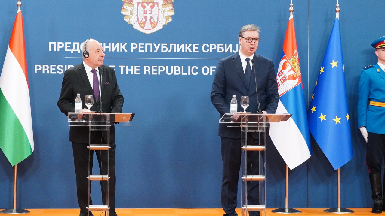 Obraćanje predsednika Srbije i Mđarske