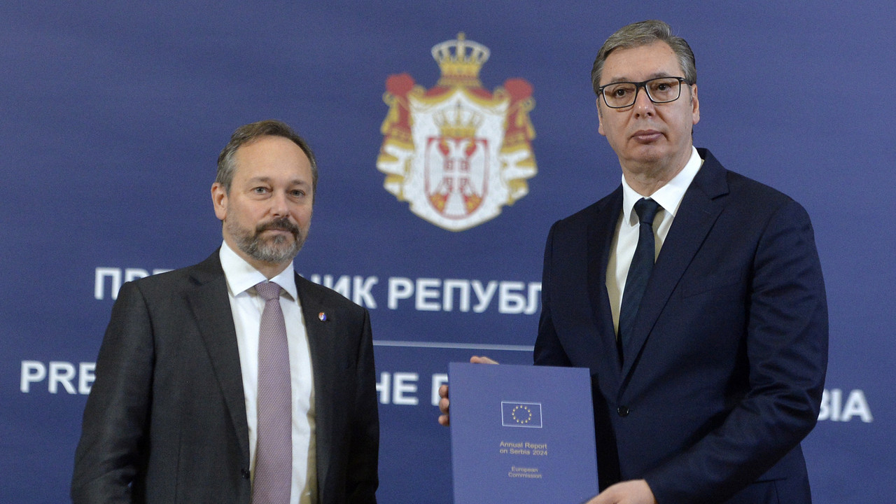 Emanuel Žiofre i Aleksandar Vučić