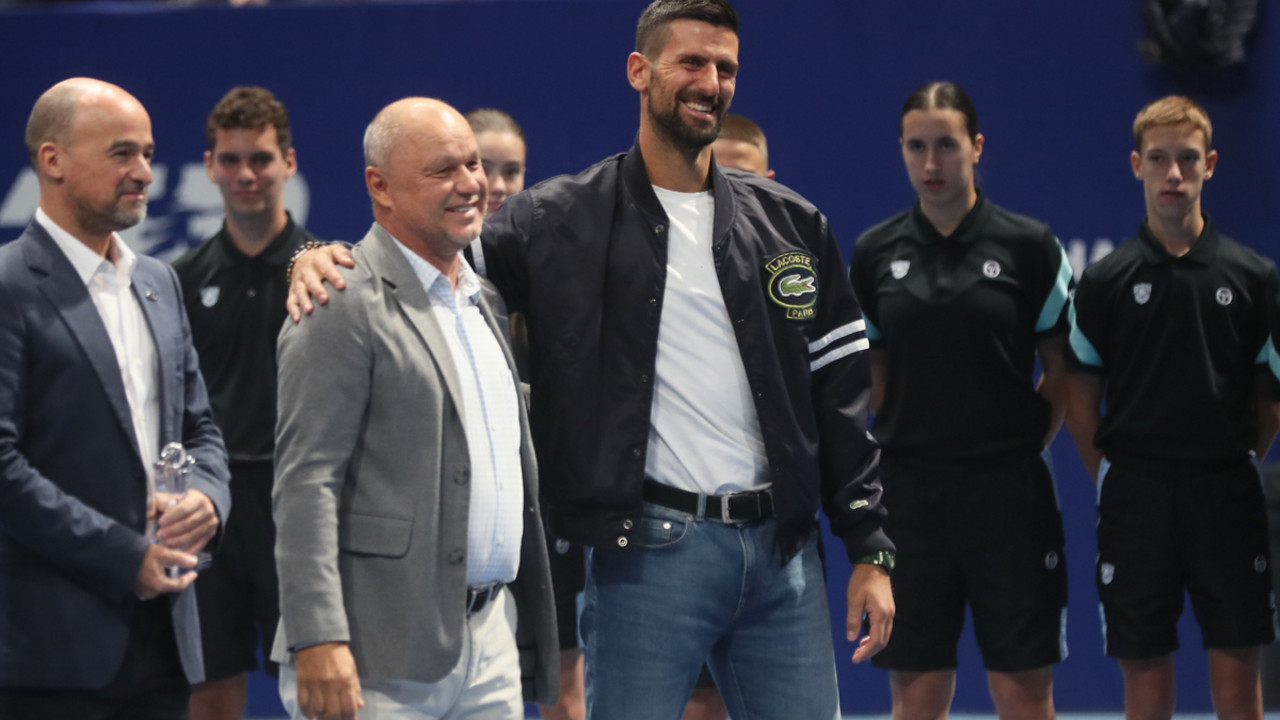 Marijan Vajda i Novak Đoković