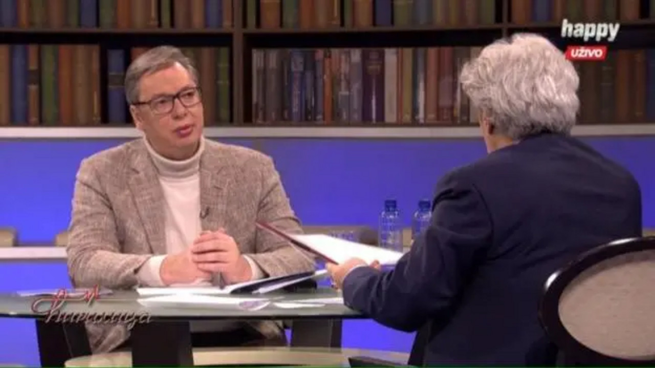 Aleksandar Vučić i Milomir Marić