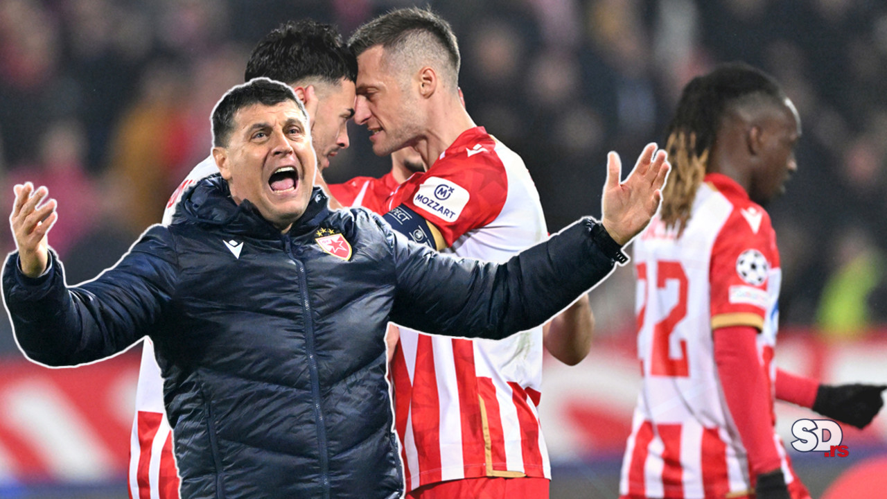Vladan Milojević, FK Crvena zvezda