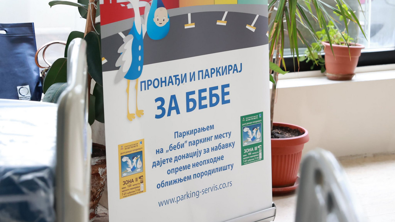 Bebi parking mesto 