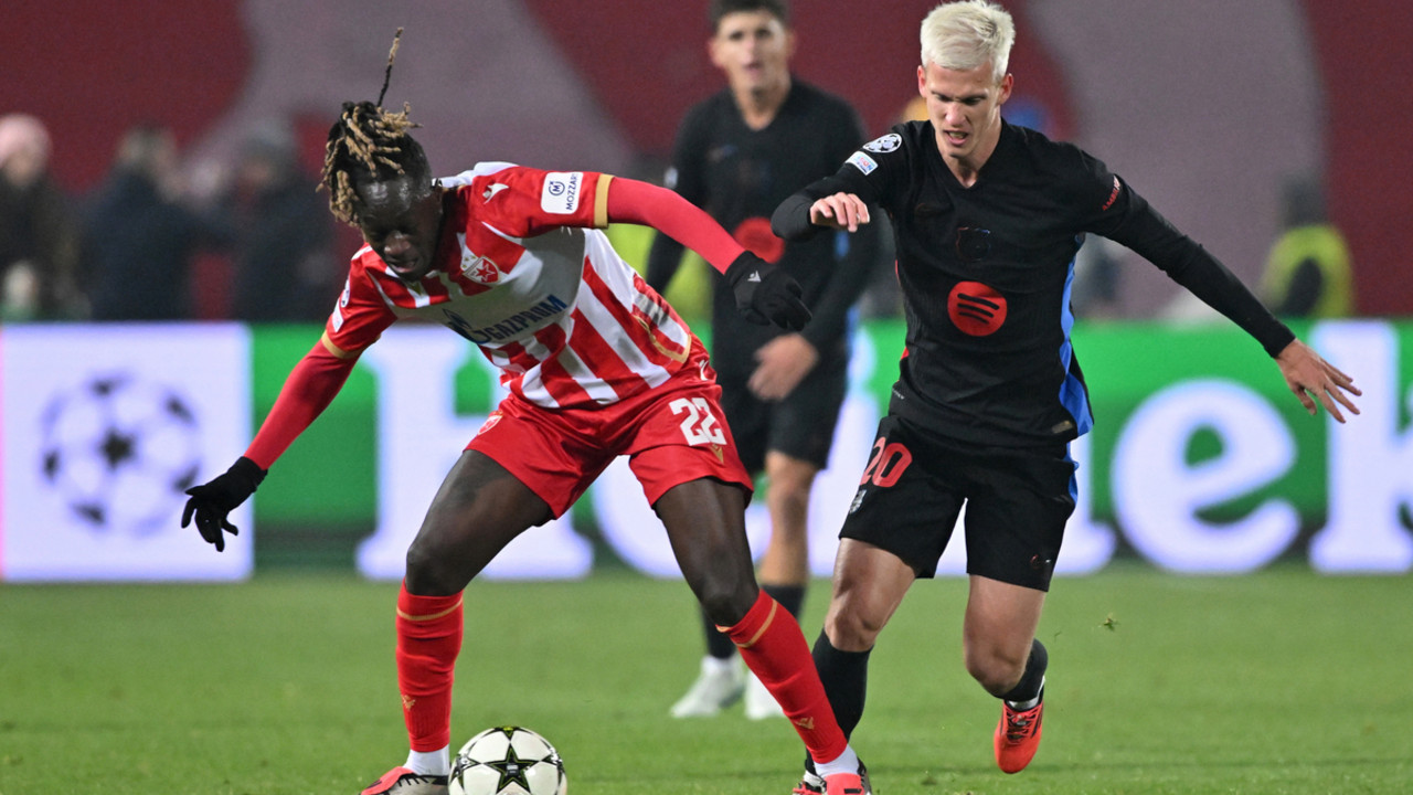 Dani Olmo na meču protiv Crvene zvezde