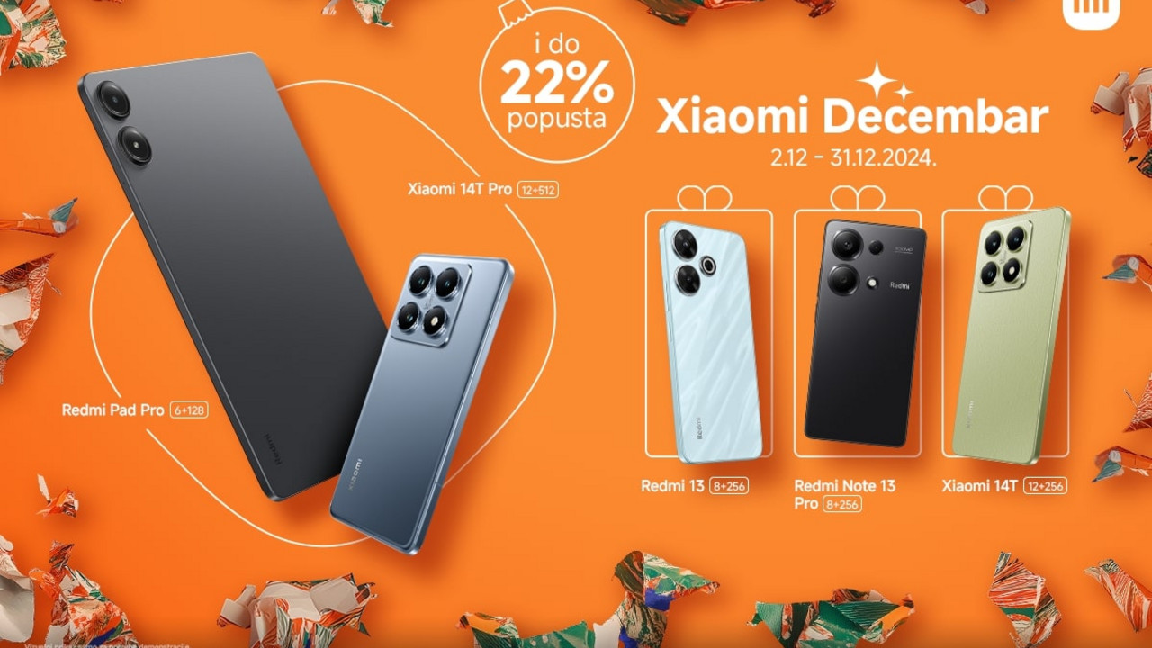 Xiaomi decembarska ponuda 