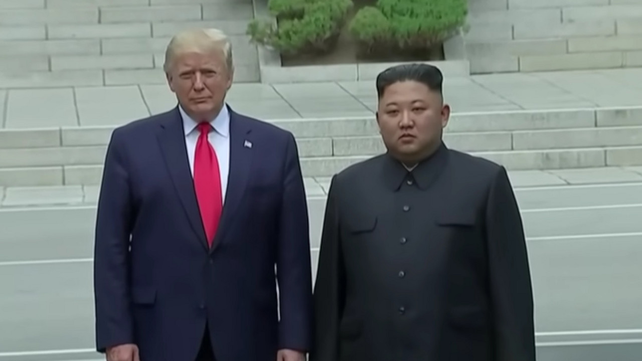 Donald Tramp i Kim Džong Un