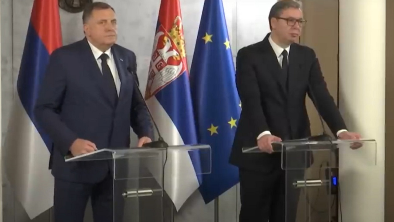 Milorad Dodik i Aleksandar Vučić