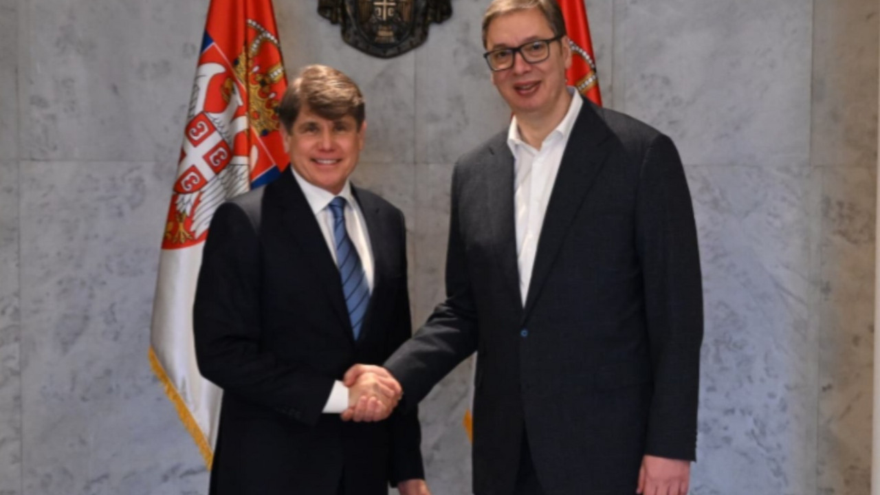 Aleksandar Vučić i Rod Blagojević