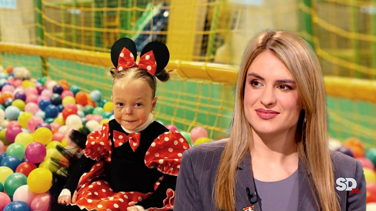 Milica Đuređević Stamenkovski i mala Nađa