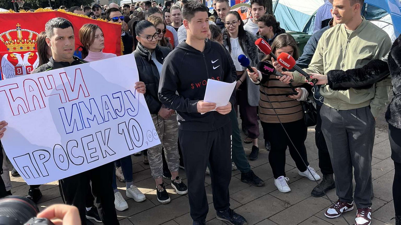 Protest studenata koji žele da uče