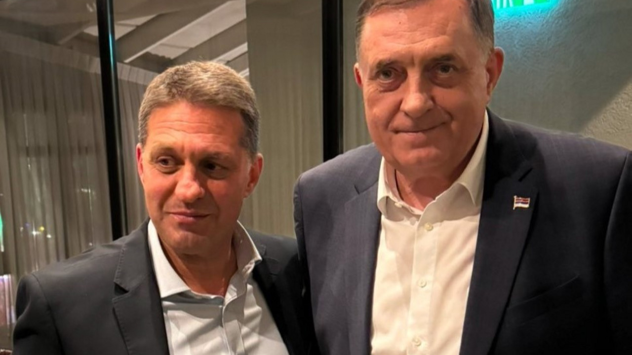 Milorad Dodik i Haim Bibas
