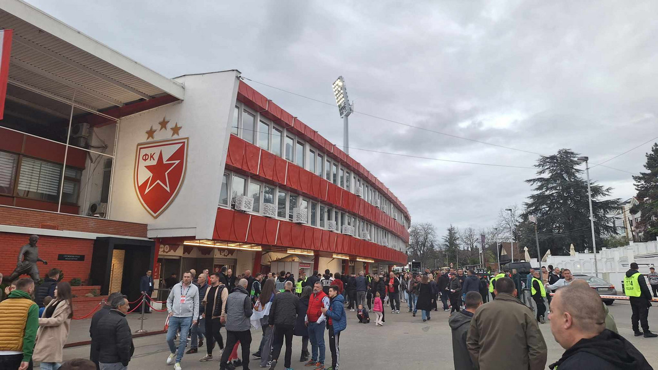 Atmosfera ispred stadiona pred duel Srbije i Austrije 