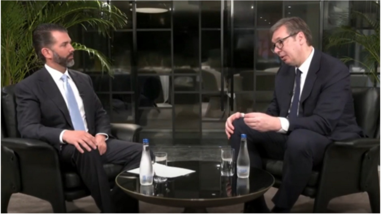 Aleksandar Vučić i Tramp "Mlađi"