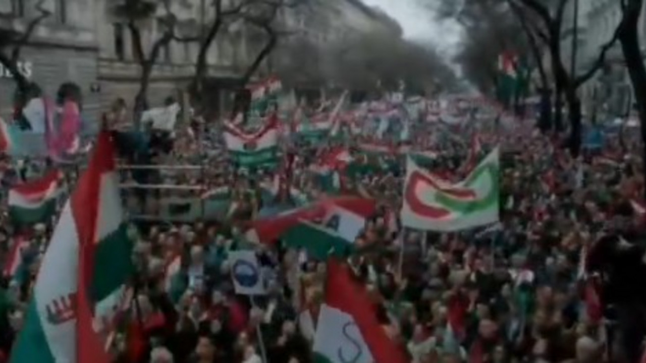 Protest u Mađarskoj