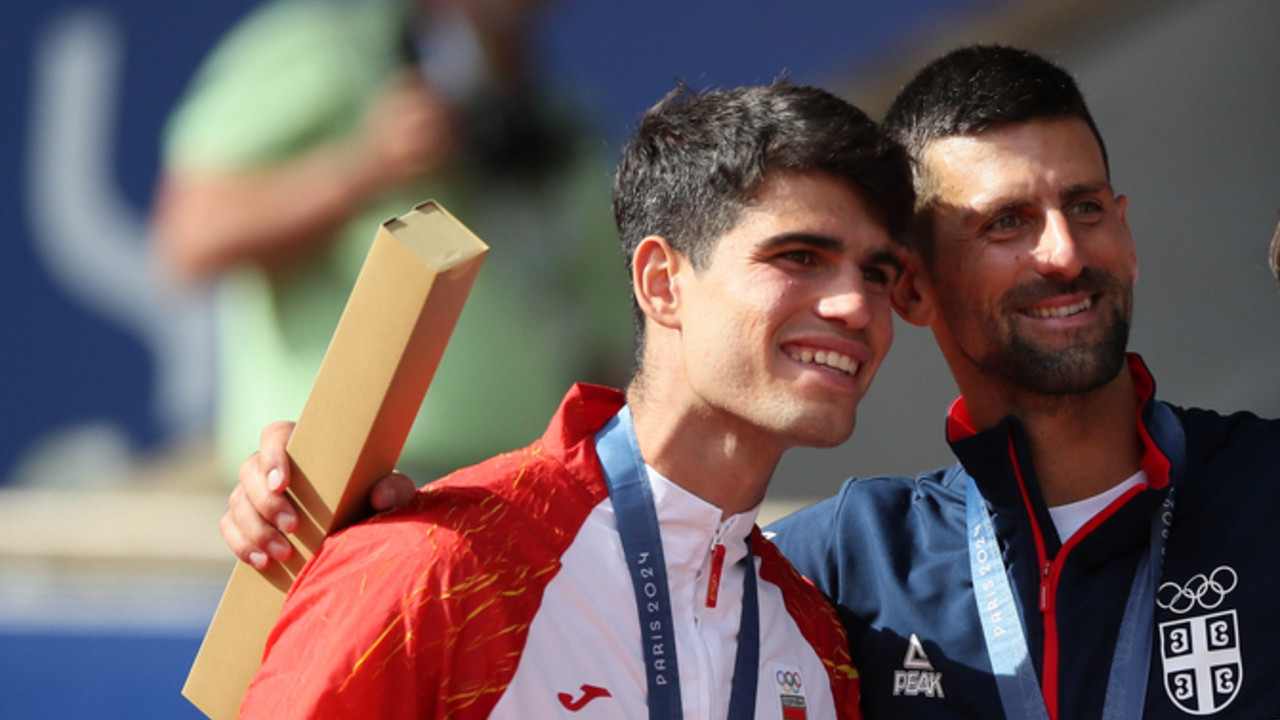 Karlos Alkaraz i Novak Đoković