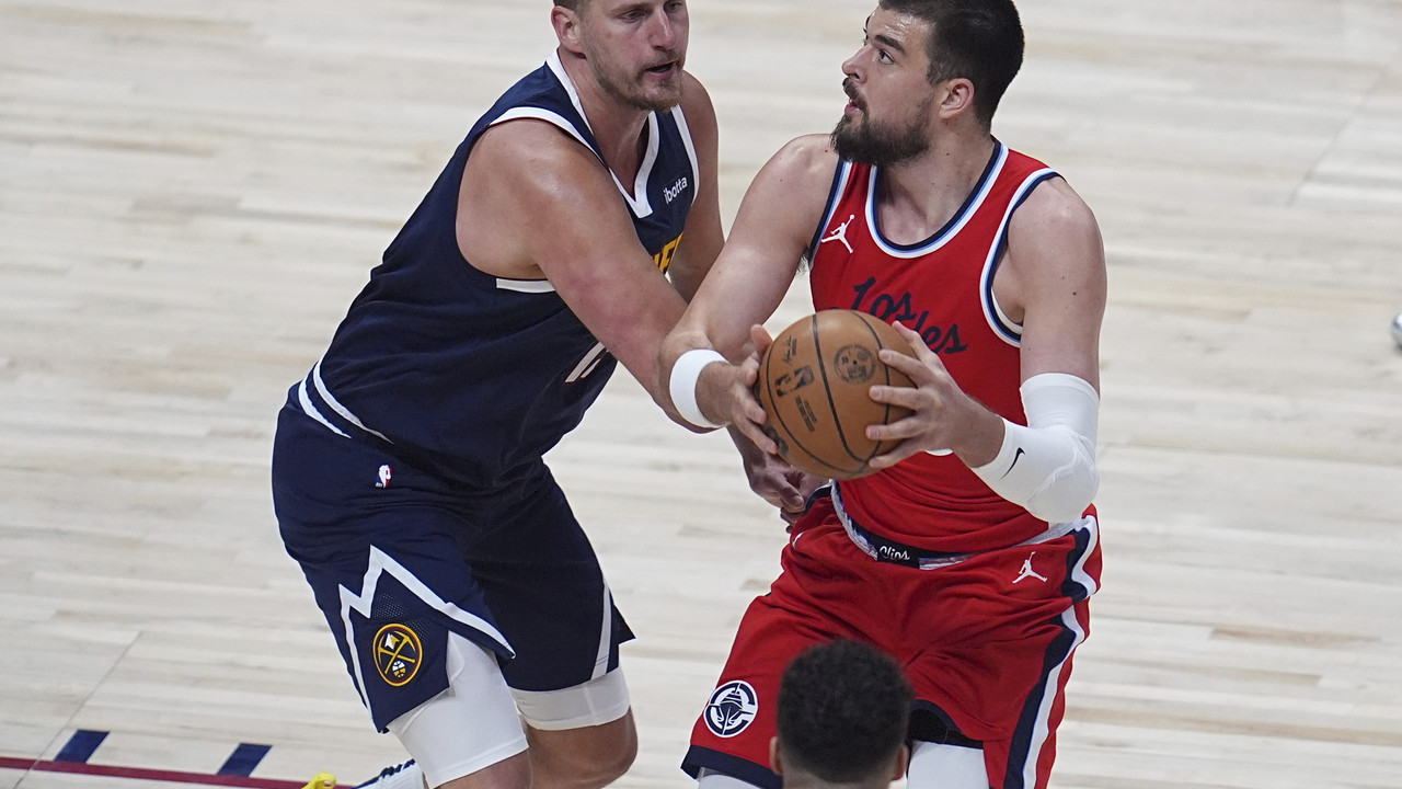 Nikola Jokić i Ivica Zubac