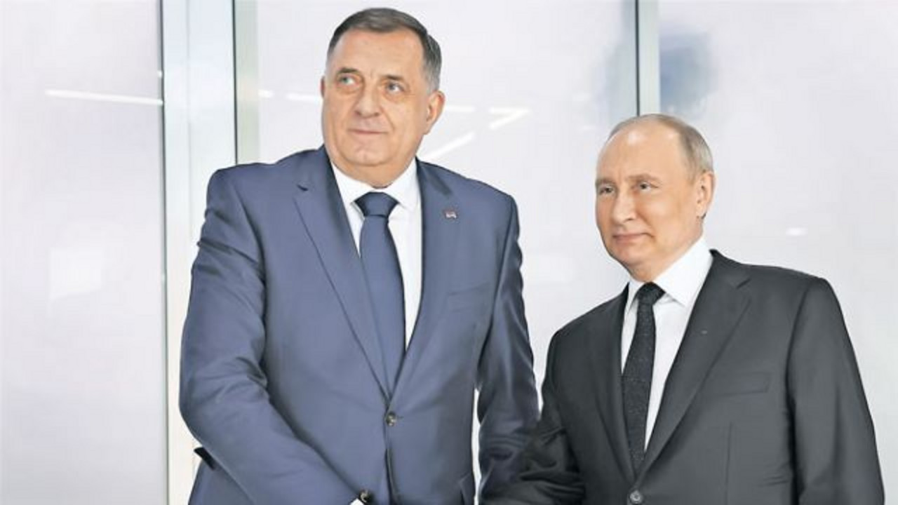 Milorad Dodik i Vladimir Putin
