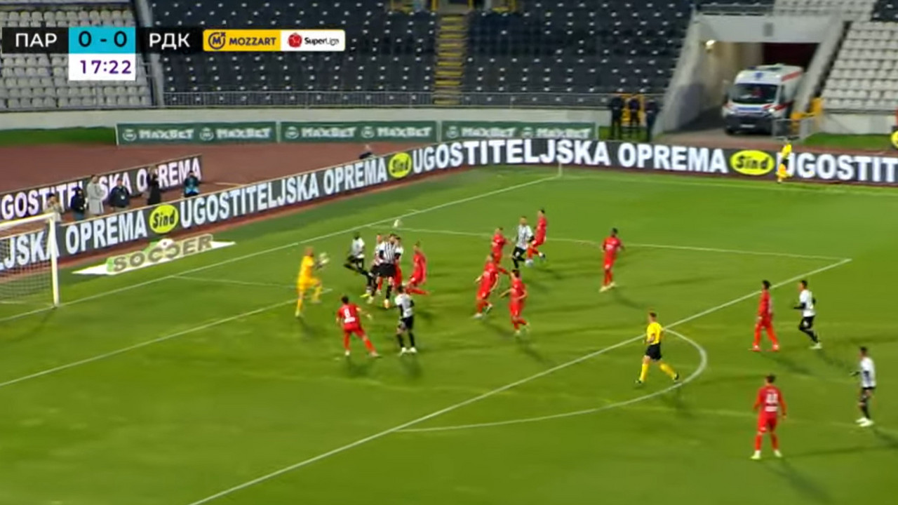 Partizan poveo u Humskoj golom Miloševića