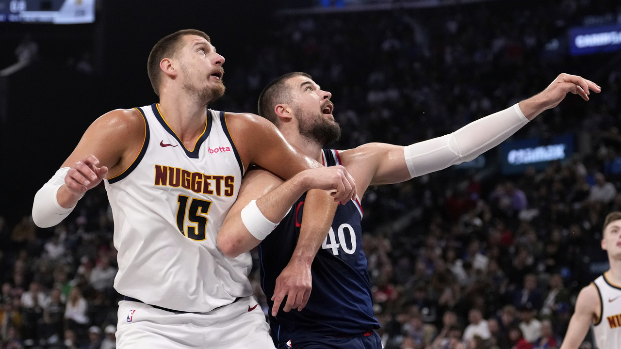Nikola Jokić i Ivica Zubac