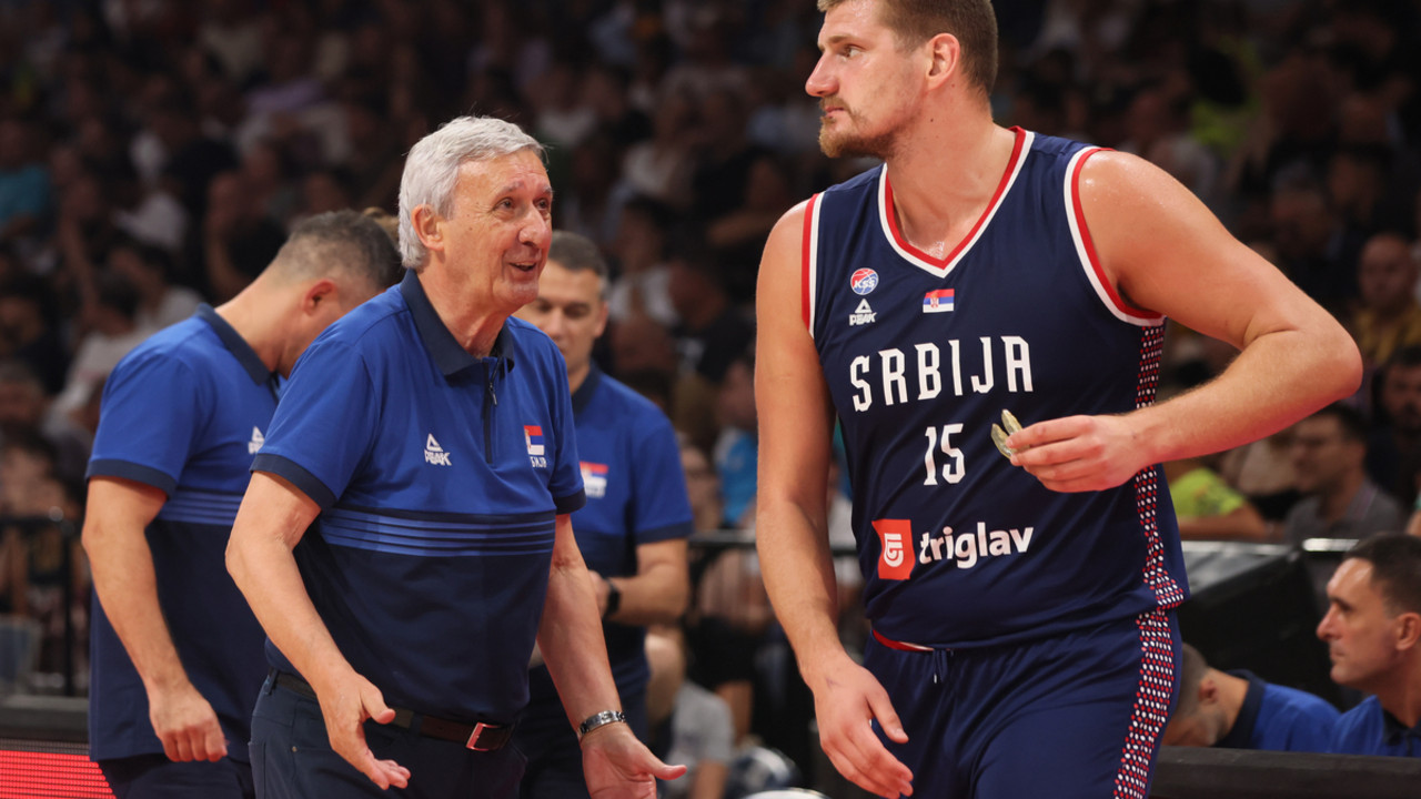 Svetislav Pešić i Nikola Jokić