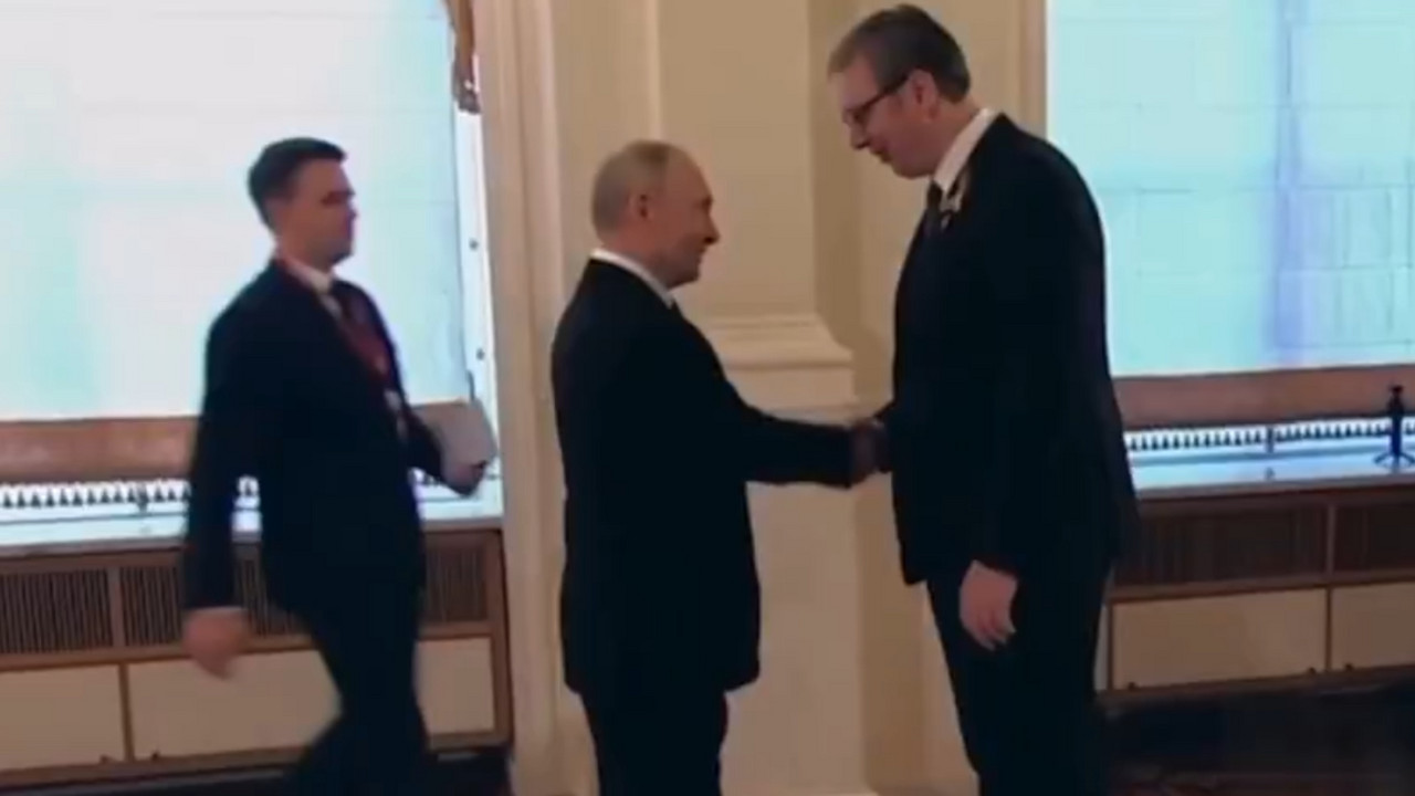 Aleksandar Vučić i Vladimir Putin