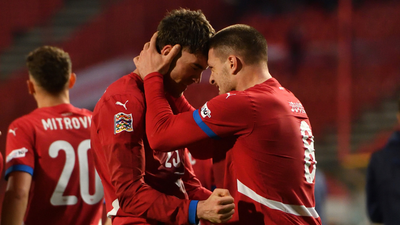 Luka Jović i Dušan Vlahović