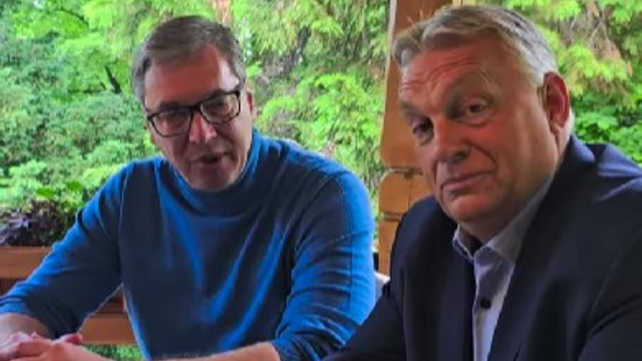 Aleksandar Vučić i Viktor Orban
