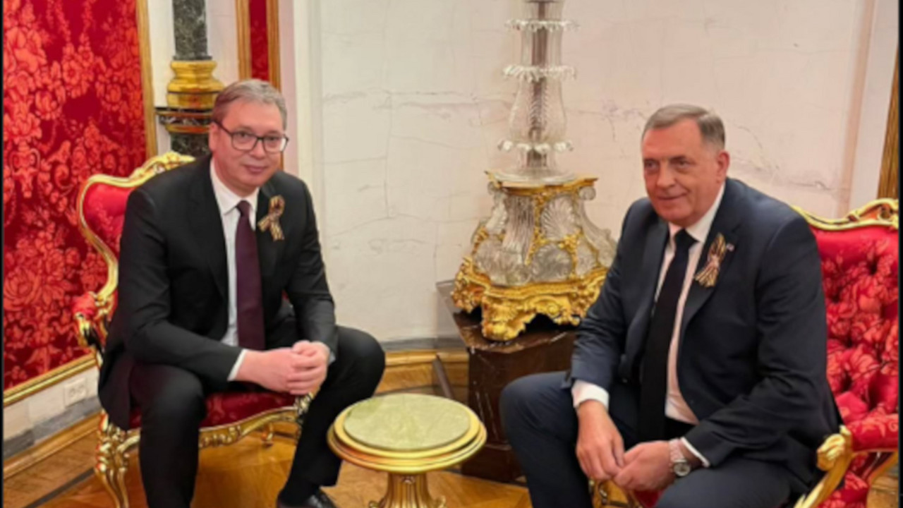 Aleksandar Vučić i Milorad Dodik