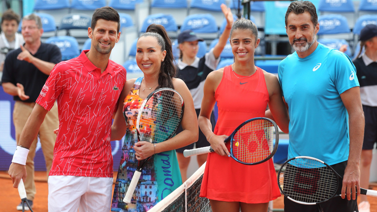 Novak Đoković i Olga Danilović