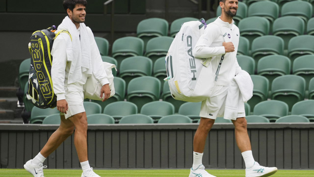 Karlos Alkaraz i Novak Đoković