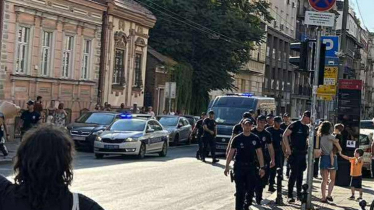 Blokade u centru Beograda