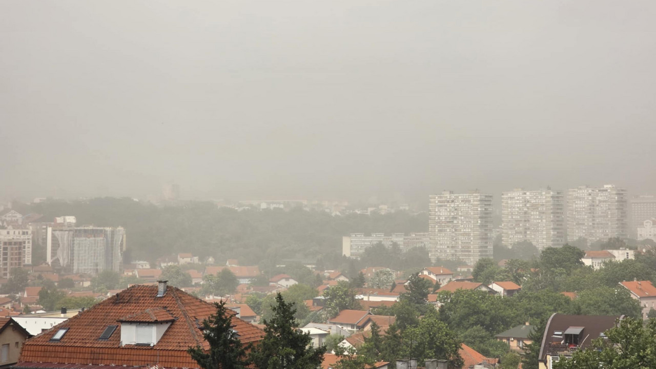 Beograd, tmurno vreme
