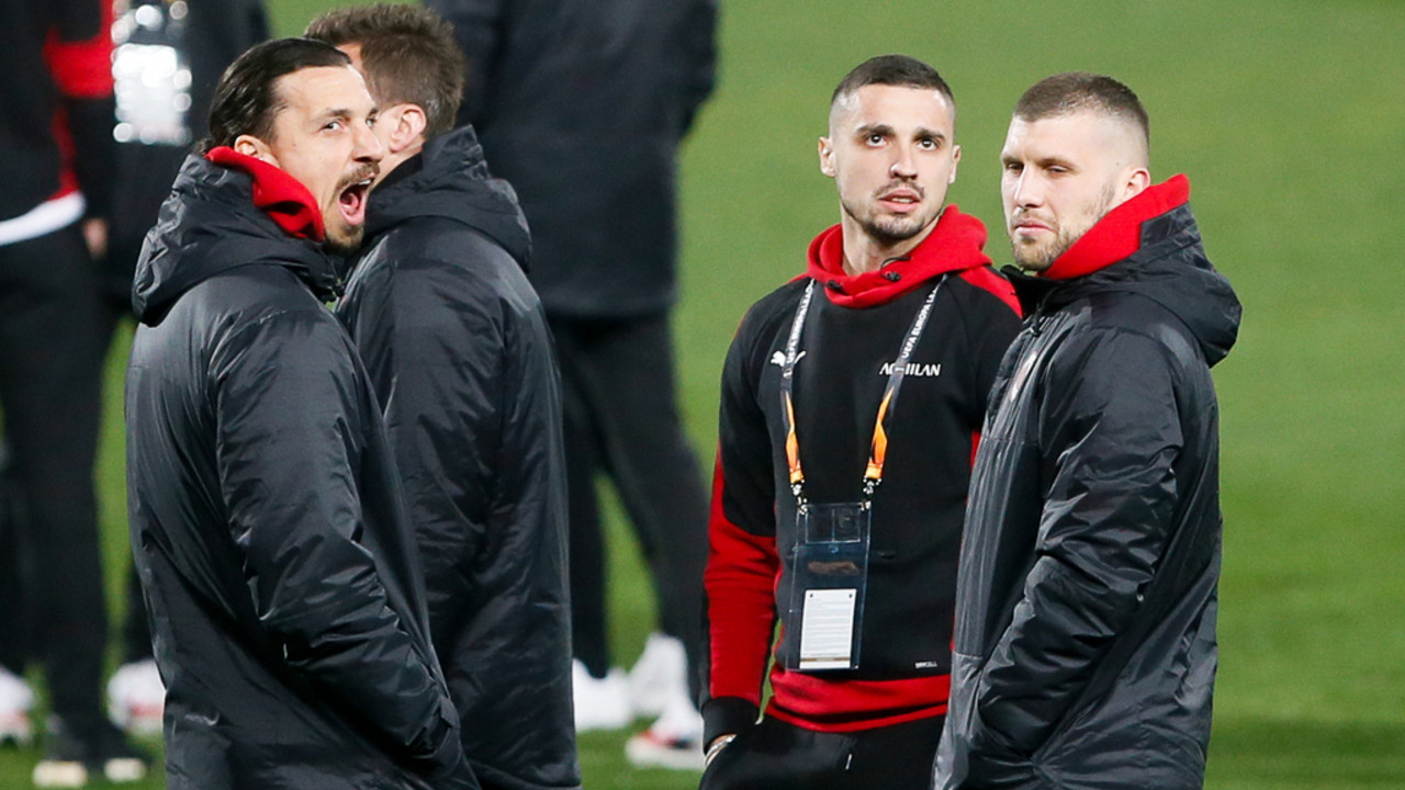 Zlatan Ibrahimović, Rade Krunić i Ante Rebić