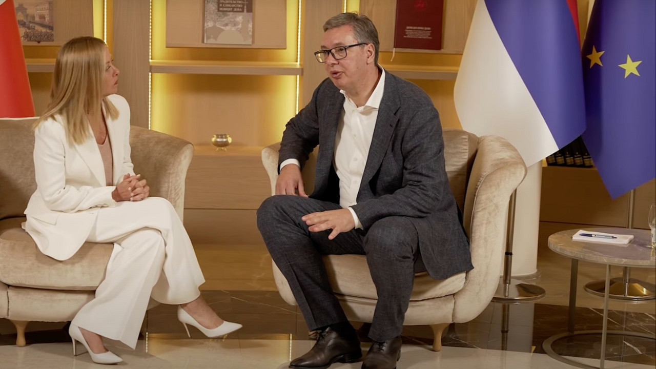 Meloni i Vučić