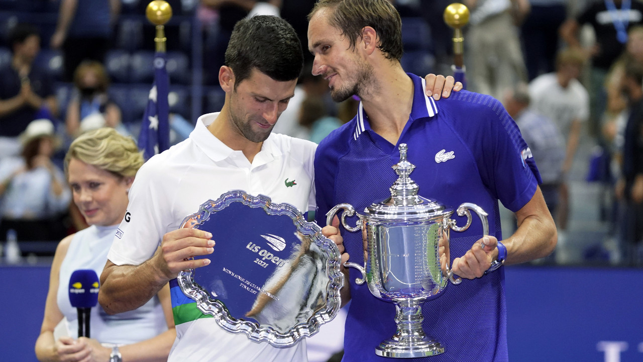 Novak Đoković i Danil Medvedev