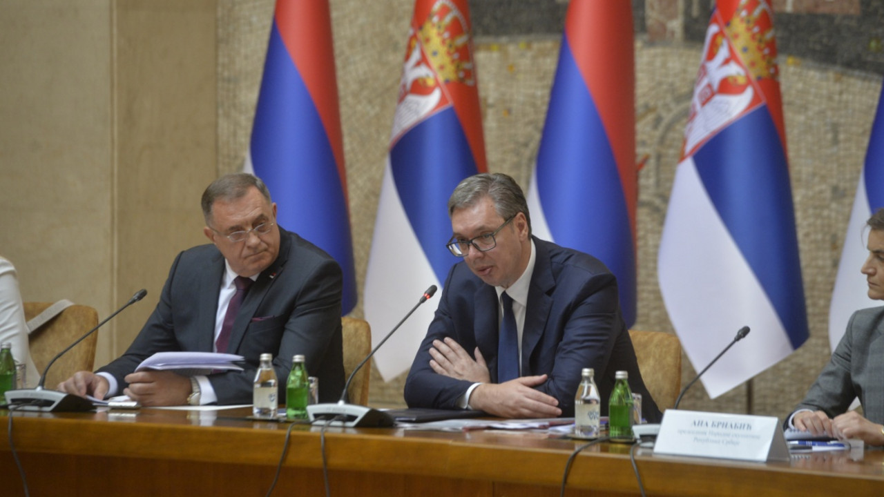 Milorad Dodik i Aleksandar Vučić