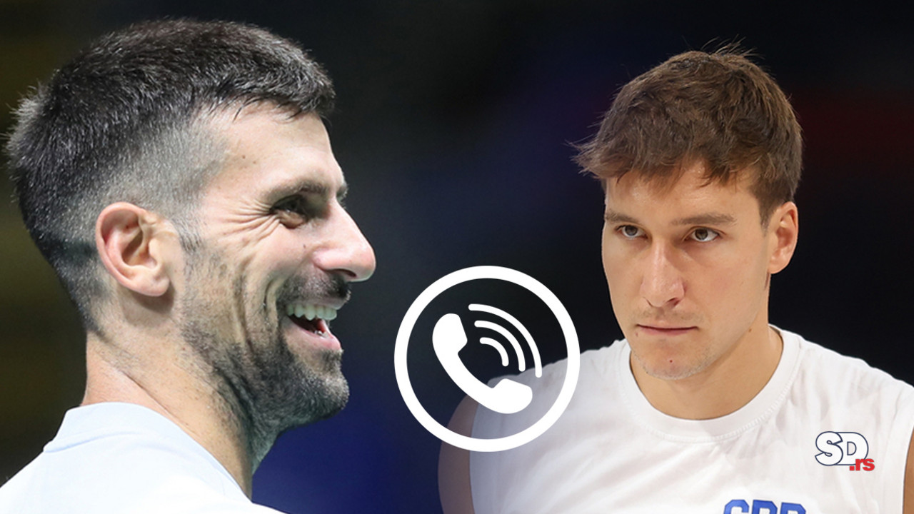 Novak Đoković i Bogdan Bogdanović