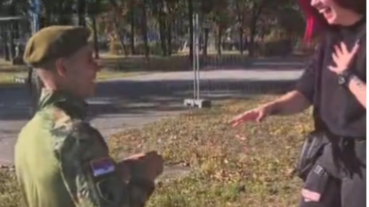 Prosidba na Vojnoj paradi